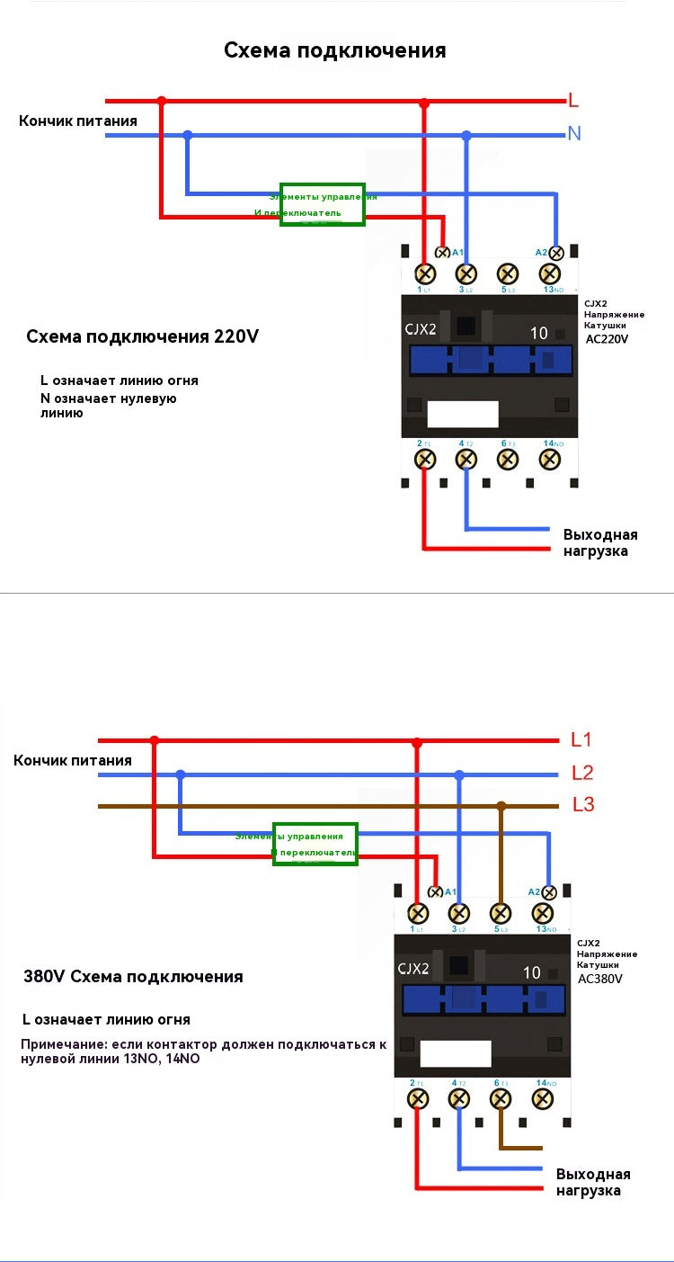 CJ19 ZHIMAO контактор переменного тока